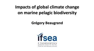 Impacts of Global Climate change on Marine Pelagic Biodiversity