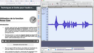 DEUST W2D1 - Audionumérique - Exercices sur la réduction de bruit