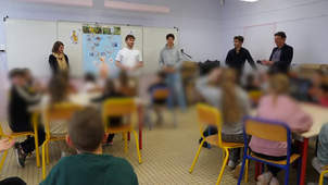 Reportage à l'école élementaire Joliot-Curie