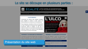 Présentation du site egalite.univ-littoral.fr